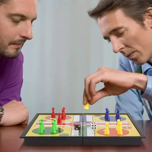JUEGO DE MESA 3 EN 1: LUDO, DAMAS Y AJEDREZ FAMILIAR - 6