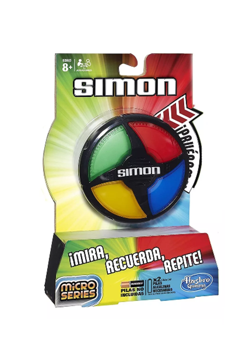HASBRO SIMON MICRO SERIES EN ESPAÑOL + MULTICOLOR - 2