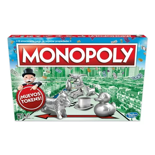 JUEGO DE MESA HASBRO MONOPOLY CLÁSICO 2-6 JUGADORES 8+ EN ESPAÑOL - 2