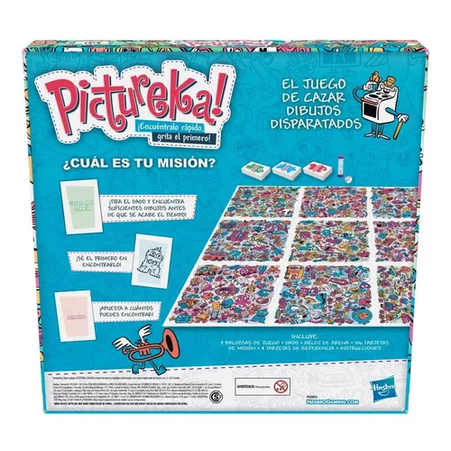 JUEGO DE MESA PICTUREKA 2: ENCUÉNTRALO RÁPIDO MULTICOLOR - 3