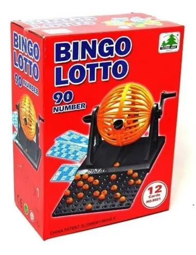BINGO COMPLETO INCLUYE TÓMBOLA, FICHAS Y PELOTAS PREMIUM - 4