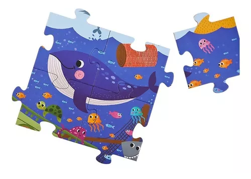 PUZZLE 'EL OCÉANO SECRETO', MIDEER, ROMPECABEZAS, COLOR AZUL - 4