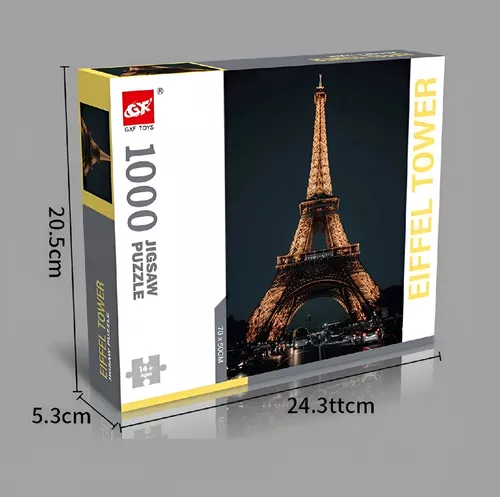 ROMPECABEZAS PCS TORRE EIFFEL MULTICOLOR - 3