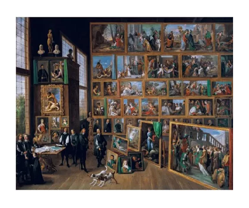 PUZZLE CLEMENTONI DE 2000 PIEZAS, TENIERS, EL ARCHIDUQUE LEOPOLDO - 2