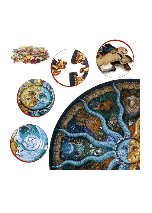 ROMPECABEZAS CONSTELACIONES,PUZZLE JUEGOS MULTICOLOR - 5