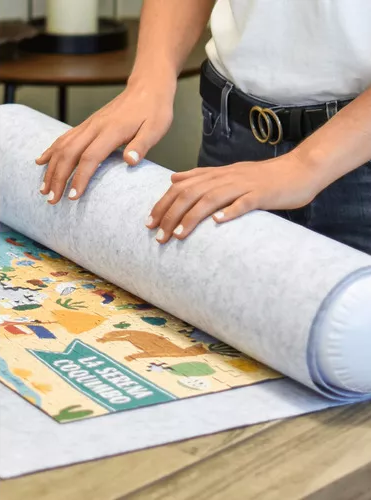 PUZZLE MAT XXL, 100 X 150 CM, ALMACENADOR DE PUZZLE PORTÁTIL - 2