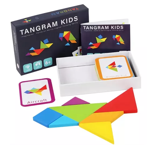 TANGRAM MIDEER, COLOR NEGRO - 1