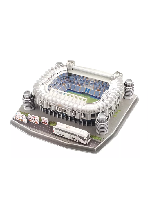PUZZLE 3D ESTADIO SANTIAGO BERNABÉU REAL MADRID MULTICOLOR - 1