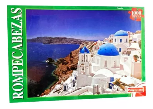 ROMPECABEZAS DE GRECIA, SURESTE DE EUROPA, 1000 PIEZAS - 1