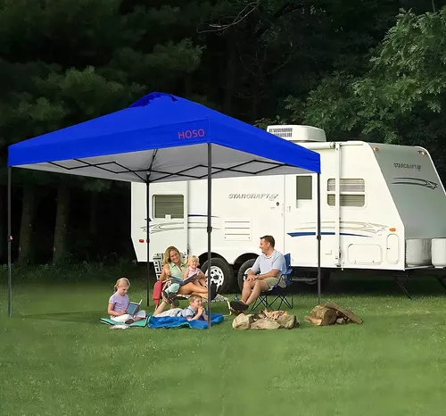 CARPA LONA DE REPUESTO PARA TOLDO, 3X3 M, IMPERMEABLE, COLOR BLANCO - 4