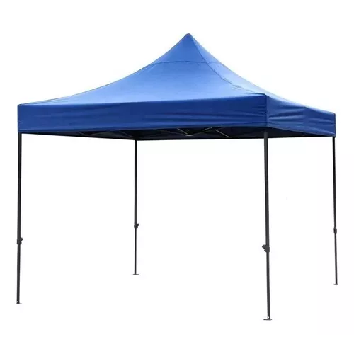 CARPA LONA DE REPUESTO PARA TOLDO, 3X3 M, ENGOMADA, IMPERMEABLE, 600D, COLOR AZUL - 3