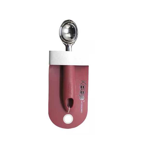 CUCHARA HELADO KEEP MIMBRAL COLOR ROSADO - 2