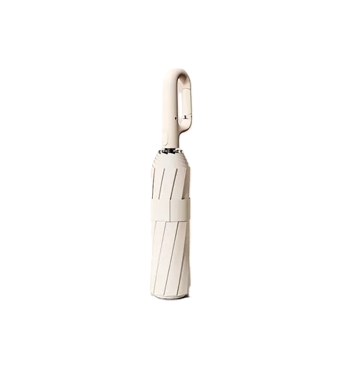 PARAGUAS AUTOMÁTICO ANTIVENDAVAL HUESOS COLGABLE BEIGE - 1