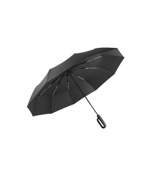 PARAGUAS AUTOMÁTICO ANTIVENDAVAL HUESOS COLGABLE NEGRO - 1