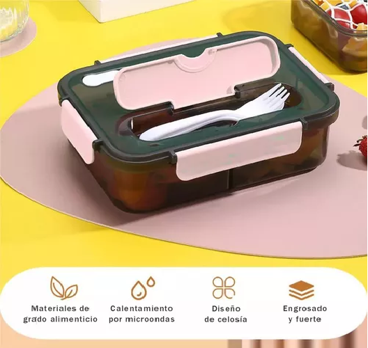 FIAMBRERA PORTÁTIL TÉRMICA, LUNCH BOX DE GRAN CAPACIDAD 1500 ML - 3