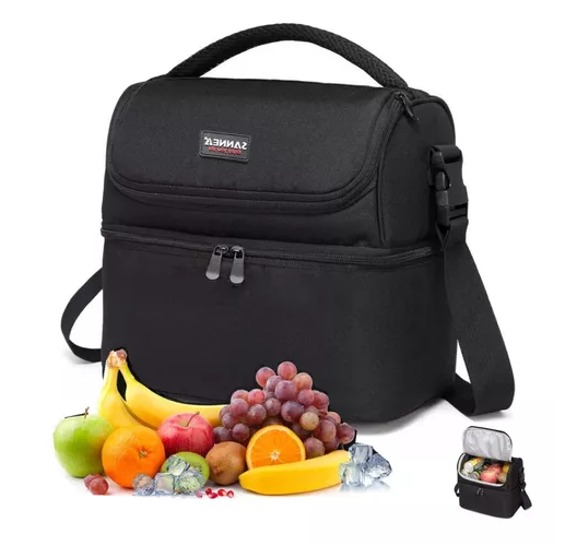 LONCHERA ESCOLAR BOLSO TÉRMICO PORTÁTIL, IMPERMEABLE - 1