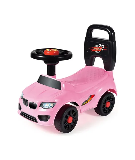 CORREPASILLOS AUTO ANDADOR INFANTIL SONIDO ROSADO - 1