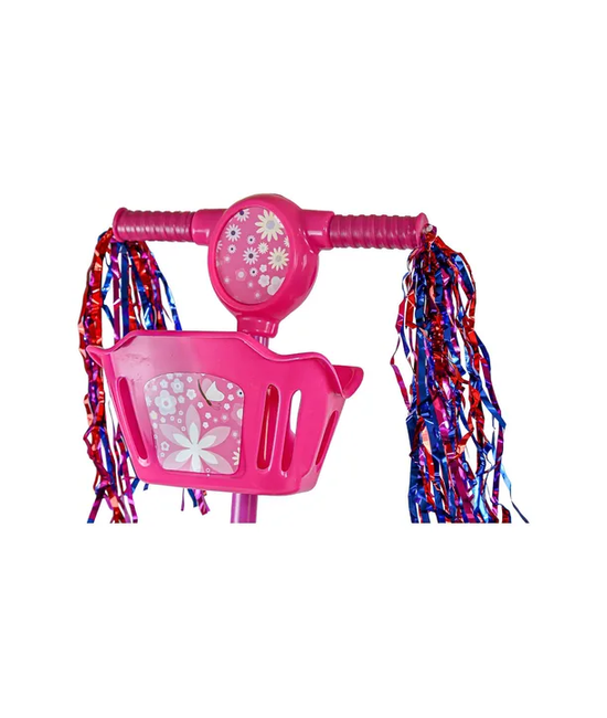 PATINETE RUEDAS NIÑOS KIT PROTECCIÓN CASCO ROSADO - 2
