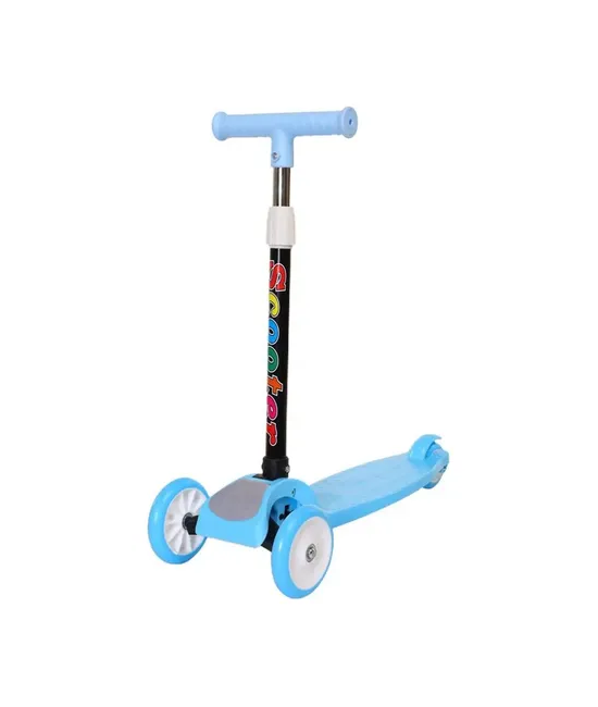 SCOOTER MONOPATÍN INFANTIL PIE NIÑOS RUEDAS CELESTE - 2