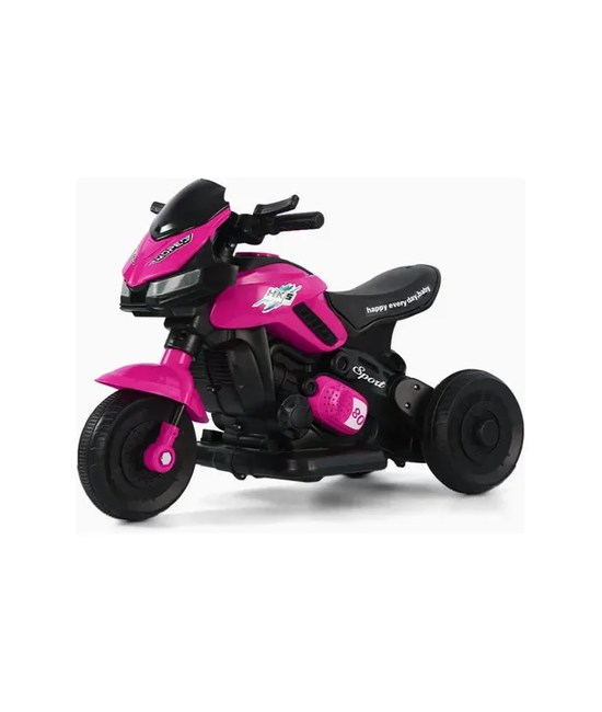 MOTO COCHECITO JUGUETE NIÑOS COLOR ROSA - 1