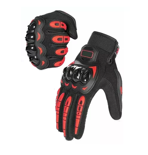GUANTES MOTO ARMAD GEAR TOUCH, CUERO Y TELA IMPERMEABLE, TALLA L - 1