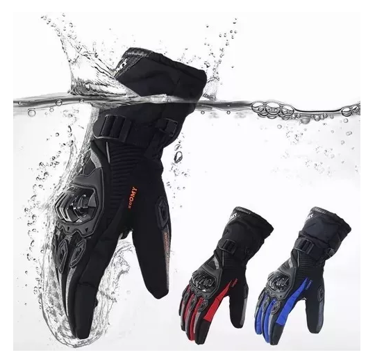 GUANTES SUOMY INVIERNO IMPERMEABLE PARA MOTOCICLISTA TÉRMICO, TALLA 2XL - 5