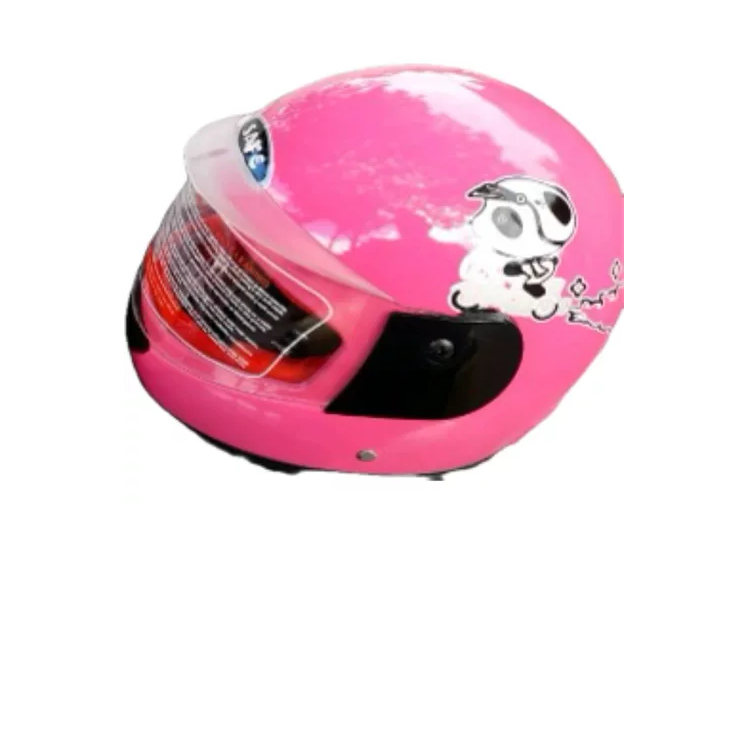CASCO DE MOTO PARA NIÑOS DE 3 A 12 AÑOS, COLOR AZUL - 1