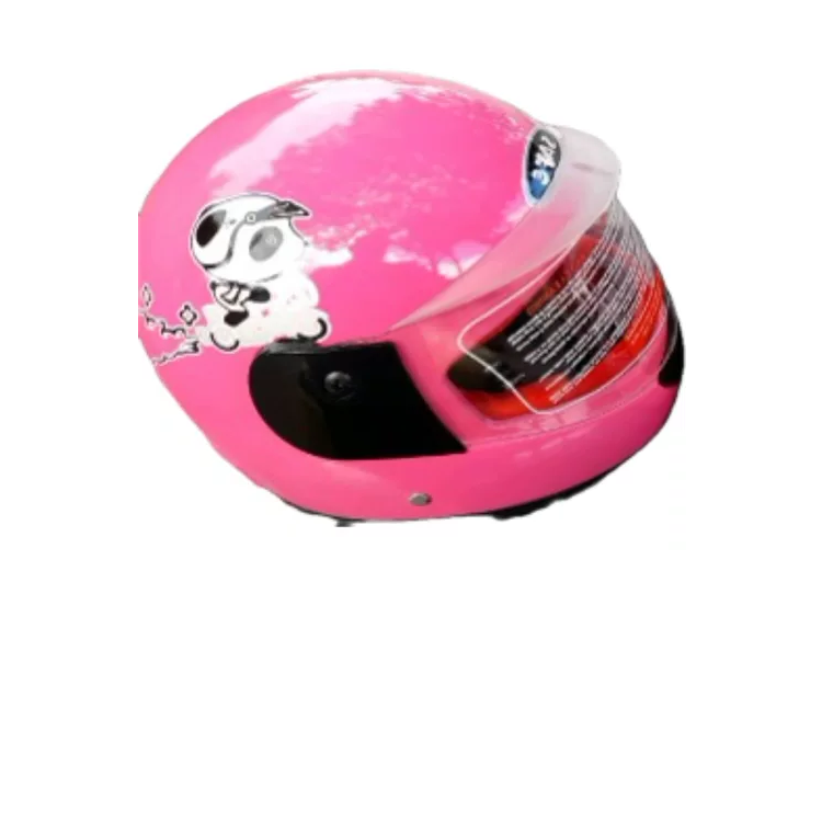 CASCO DE MOTO PARA NIÑOS DE 3 A 12 AÑOS, COLOR AZUL - 2