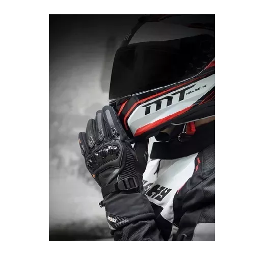 GUANTES SUOMY INVIERNO IMPERMEABLE PARA MOTOCICLISTA TÉRMICO, TALLA M - 3