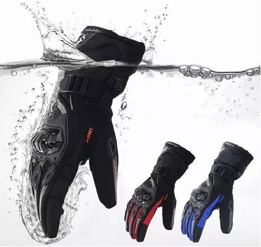 GUANTES SUOMY INVIERNO IMPERMEABLE PARA MOTOCICLISTA TÉRMICO, TALLA M - 6