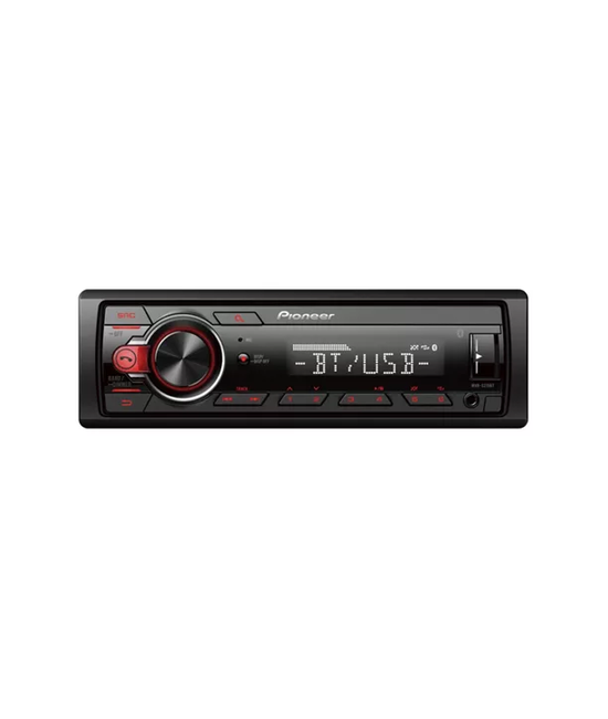 RADIO AUTO PIONEER MVH S215BT CON USB Y BLUETOOTH, COLOR EN COLOR NEGRO - 1