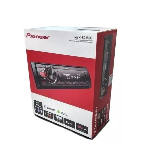 RADIO AUTO PIONEER MVH S215BT CON USB Y BLUETOOTH, COLOR EN COLOR NEGRO - 5