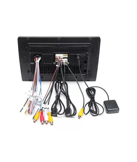RADIO AUTO 2 DIN ANDROID 9' CON GPS Y WIFI, CONTROL DE VOLANTE, COLOR EN COLOR NEGRO - 6