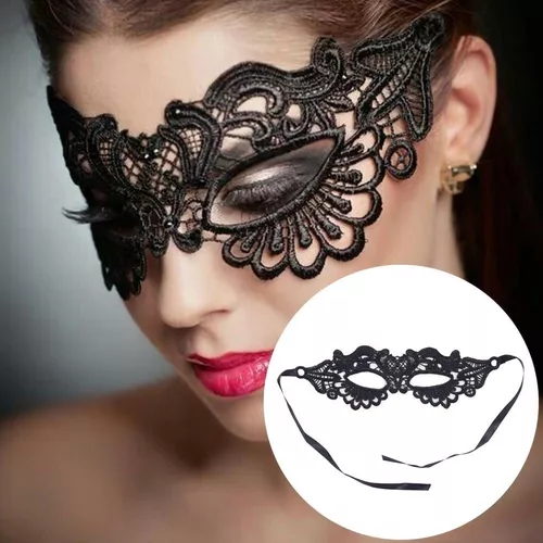 ANTIFAZ DE ENCAJE SEXY, IDEAL PARA FIESTAS DE DISFRACES - 3