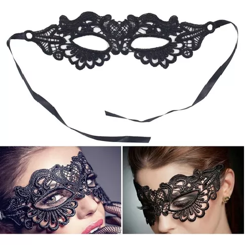 ANTIFAZ DE ENCAJE SEXY, IDEAL PARA FIESTAS DE DISFRACES - 4