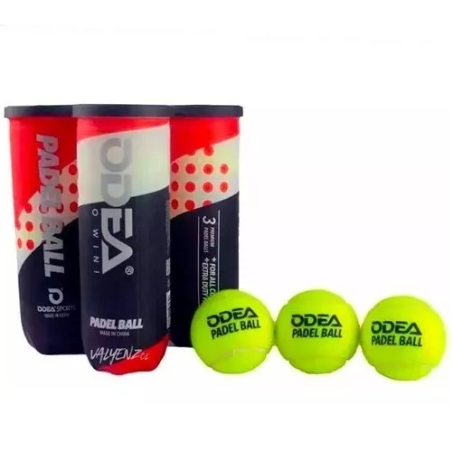 9 PELOTAS ODEA PREMIUM DE PÁDEL PROFESIONAL, 3 TARROS - 1
