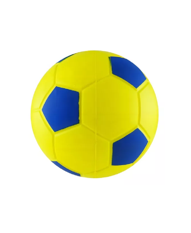 BALÓN DE ESPUMA FÚTBOL NÚMERO 8 EN COLOR AMARILLO - 2