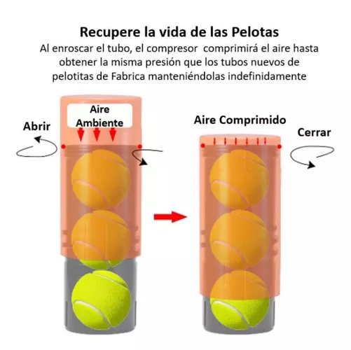 PRESURIZADOR DE PELOTAS DE PÁDEL/TENIS - 2