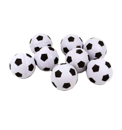 PELOTA SORPRESA FÚTBOL, PACK 10 UNIDADES MULTICOLOR - 2