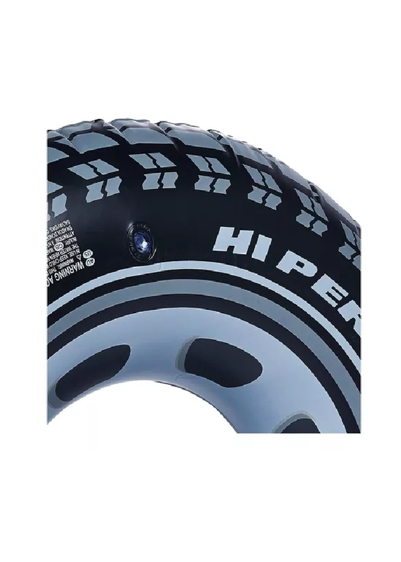 FLOTADOR INFLABLE ANILLO INTEX GIANT TIRE TUBE 91 CM EN COLOR NEGRO - 3