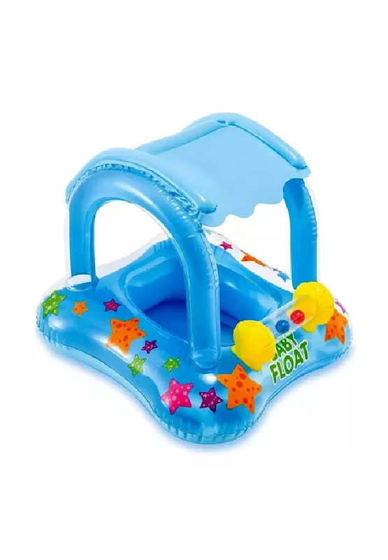 FLOTADOR ASIENTO TECHO AGARRADERA CON PELOTITAS BAÑO BEBÉ - 1