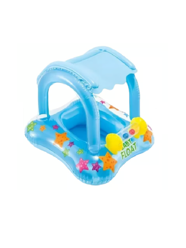 FLOTADOR ASIENTO TECHO AGARRADERA CON PELOTITAS BAÑO BEBÉ - 2
