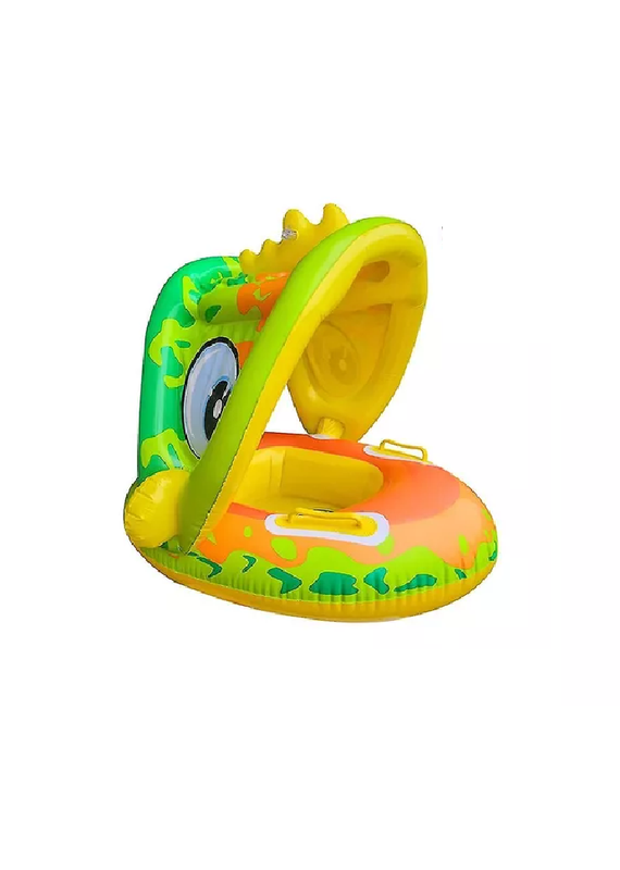 FLOTADORES DIVERTIDO INFLABLE VERDE - 1