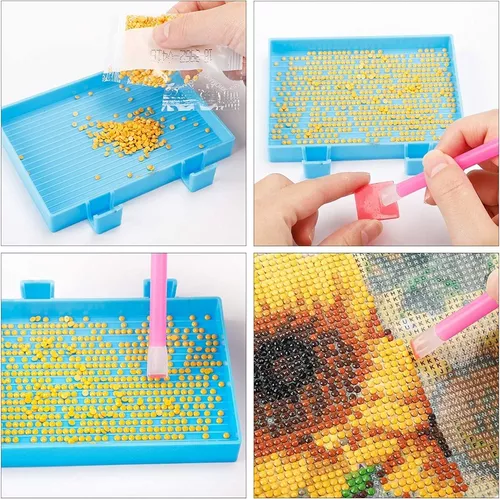 117 PCS KIT DE HERRAMIENTAS DIY 5D DE PINTURA DE DIAMANTE - 3