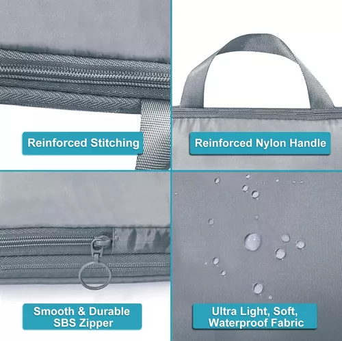6 PIEZAS DE BOLSAS ORGANIZADORAS DE COMPRESIÓN PARA MALETA, COLOR GRIS - 5