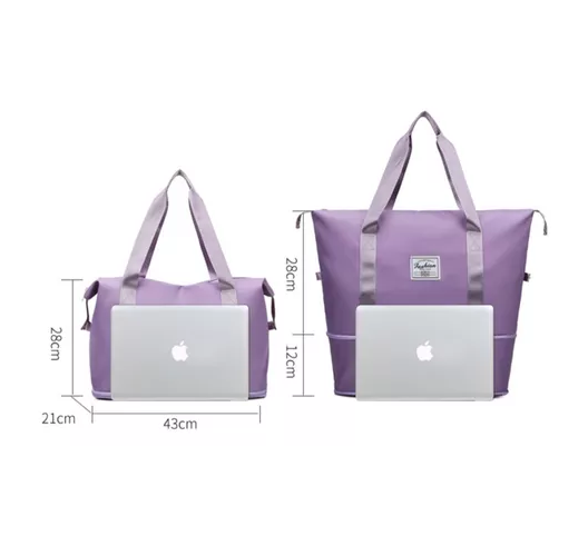 BOLSA DE GRAN CAPACIDAD PARA VIAJES, HOMBRES Y MUJERES, DEPORTES, COLOR EN COLOR NEGRO - 3