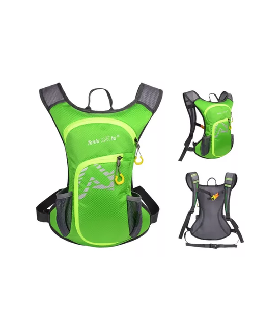 MOCHILA OUTDOOR TREKKING + BOLSA DE AGUA COLOR VERDE - 2