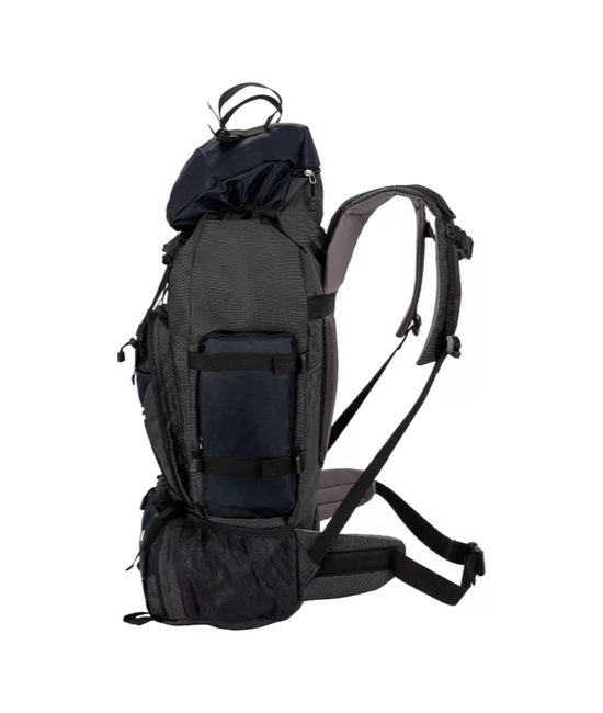 MOCHILA 90L PARA CAMPING COLOR EN COLOR NEGRO - 2