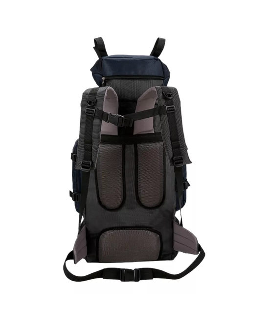 MOCHILA 90L PARA CAMPING COLOR EN COLOR NEGRO - 3