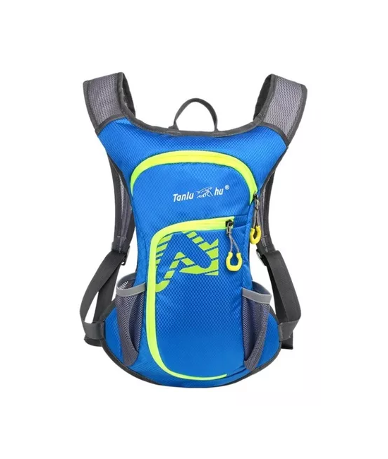 MOCHILA OUTDOOR TREKKING + BOLSA DE AGUA COLOR AZUL - 1